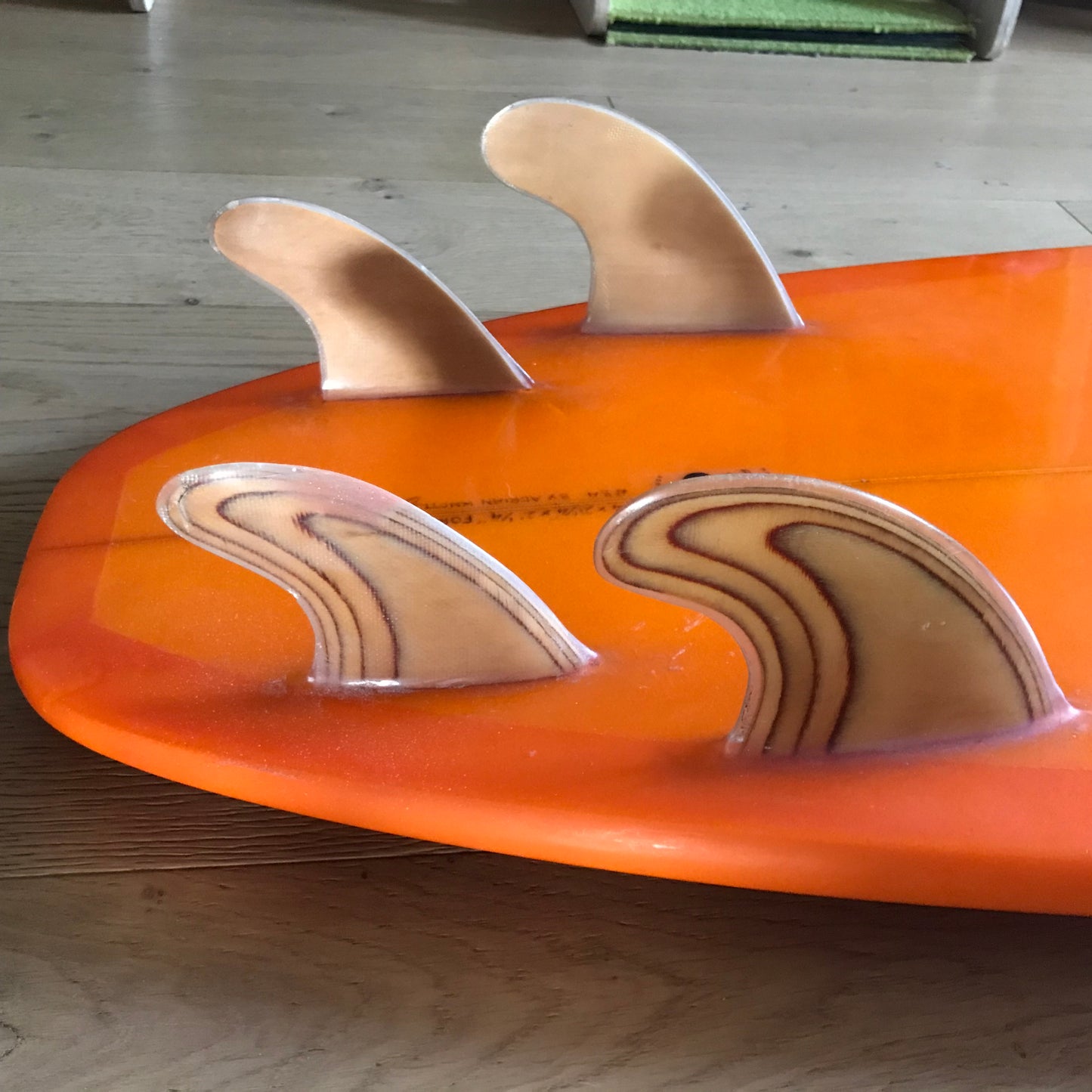 Maren quad 5'4" secondhand surfboard fins