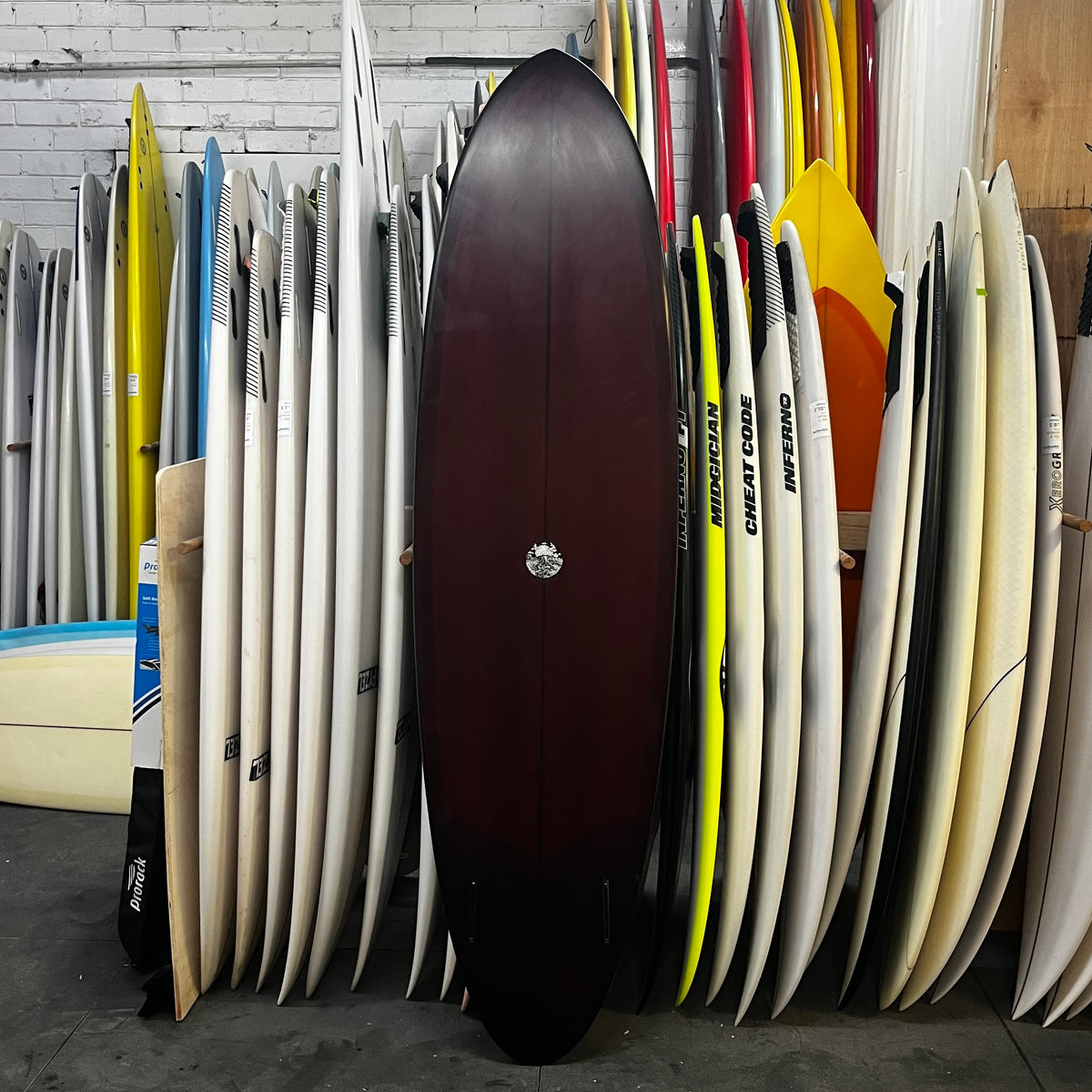 Oke midlength twin pin 6'10"