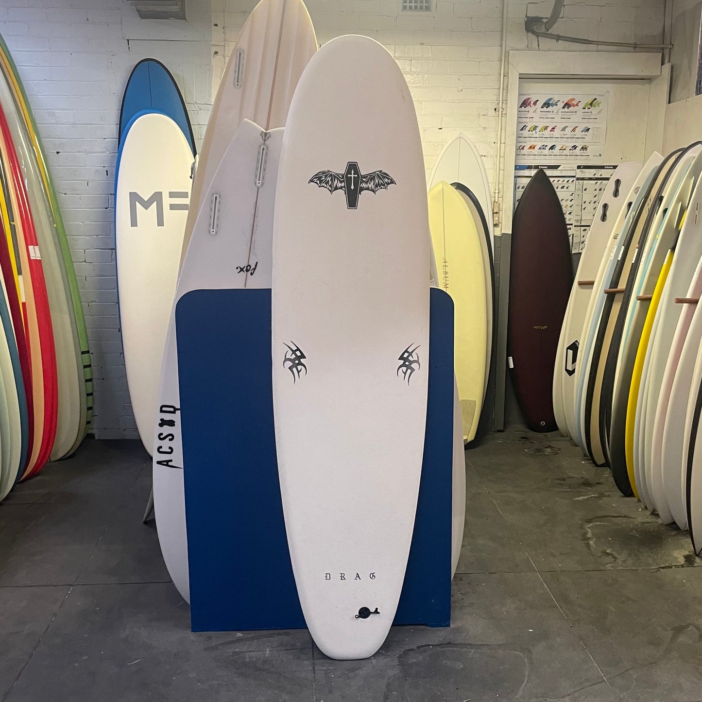 Drag Coffin softboard