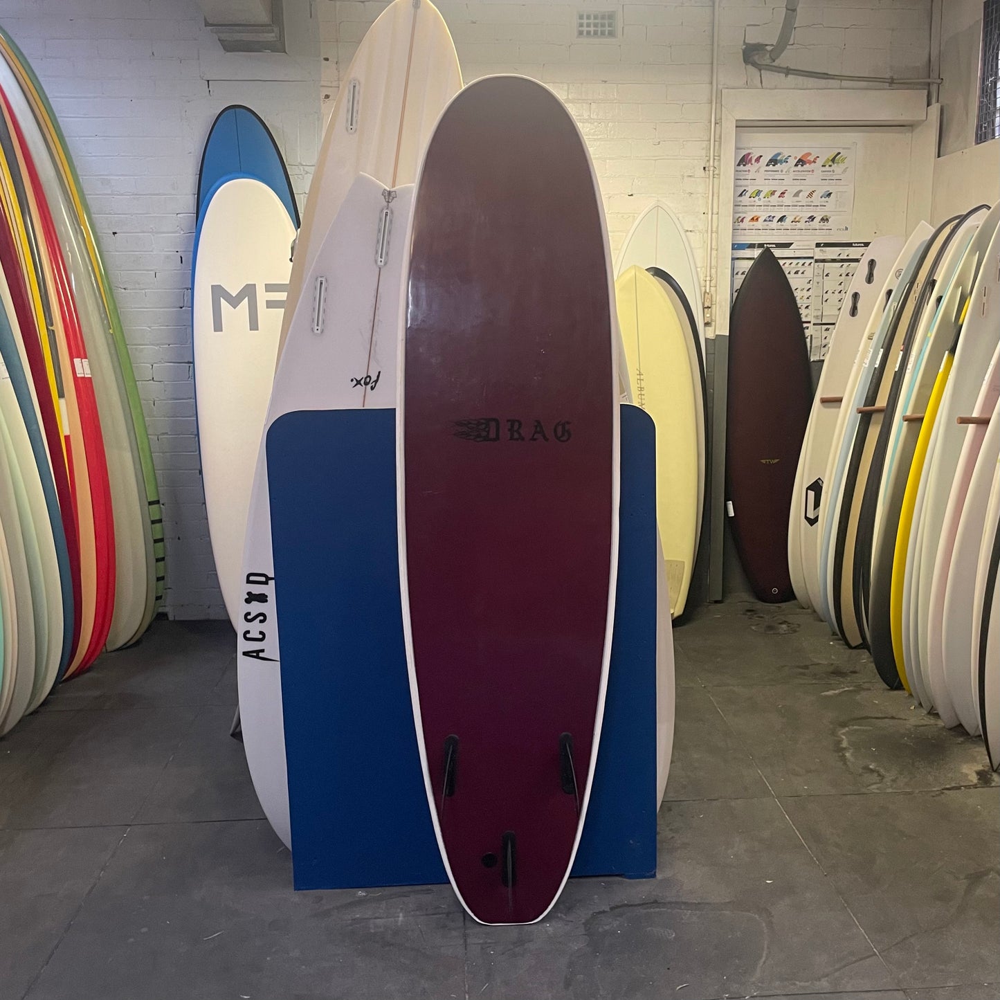 Drag Coffin softboard