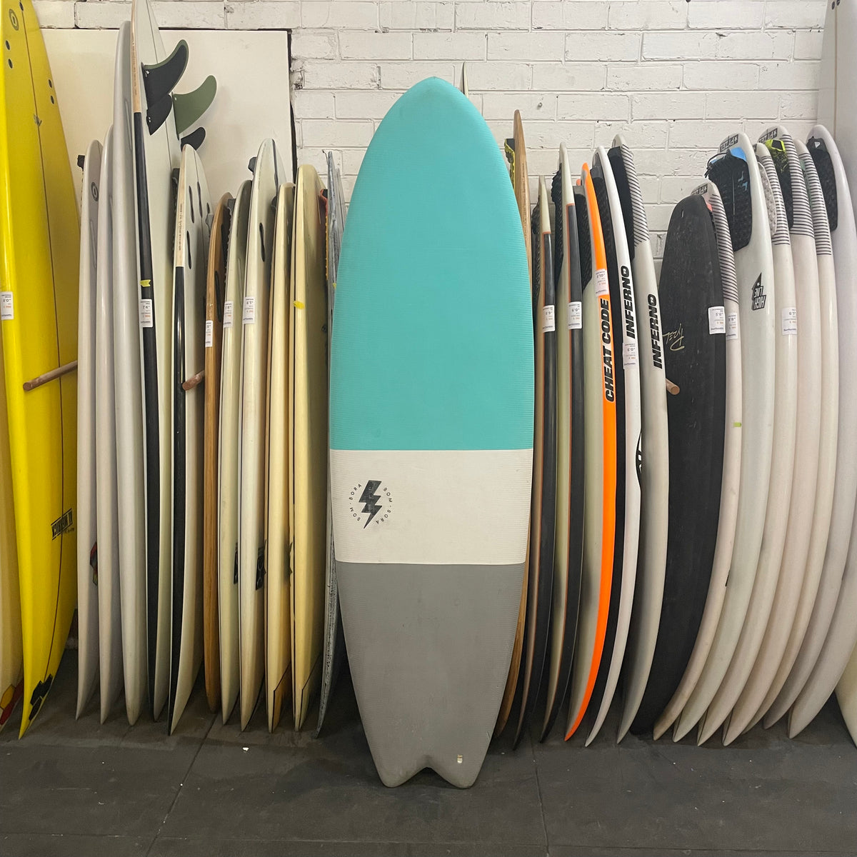 Bom Bora EPS Hybrid Softboard - Fish 6'4"