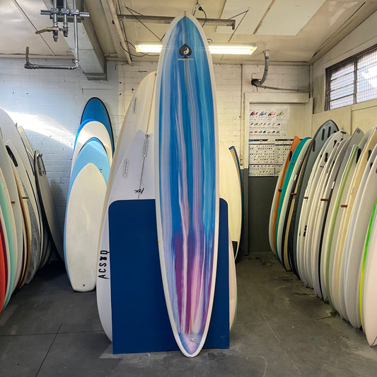 Ace of Spades longboard 9'1" secondhand surfboards top view