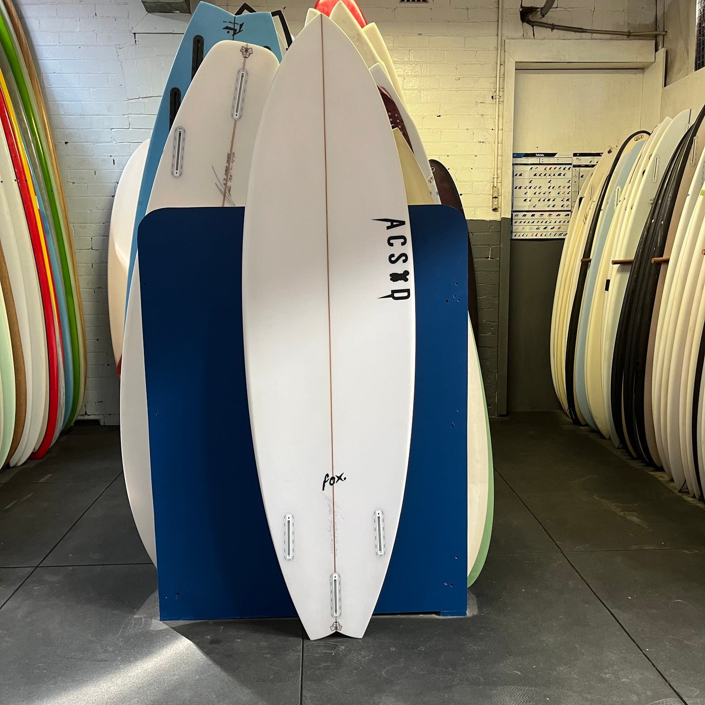 ASCOD Fox 6'3" secondhand surfboard bottom view