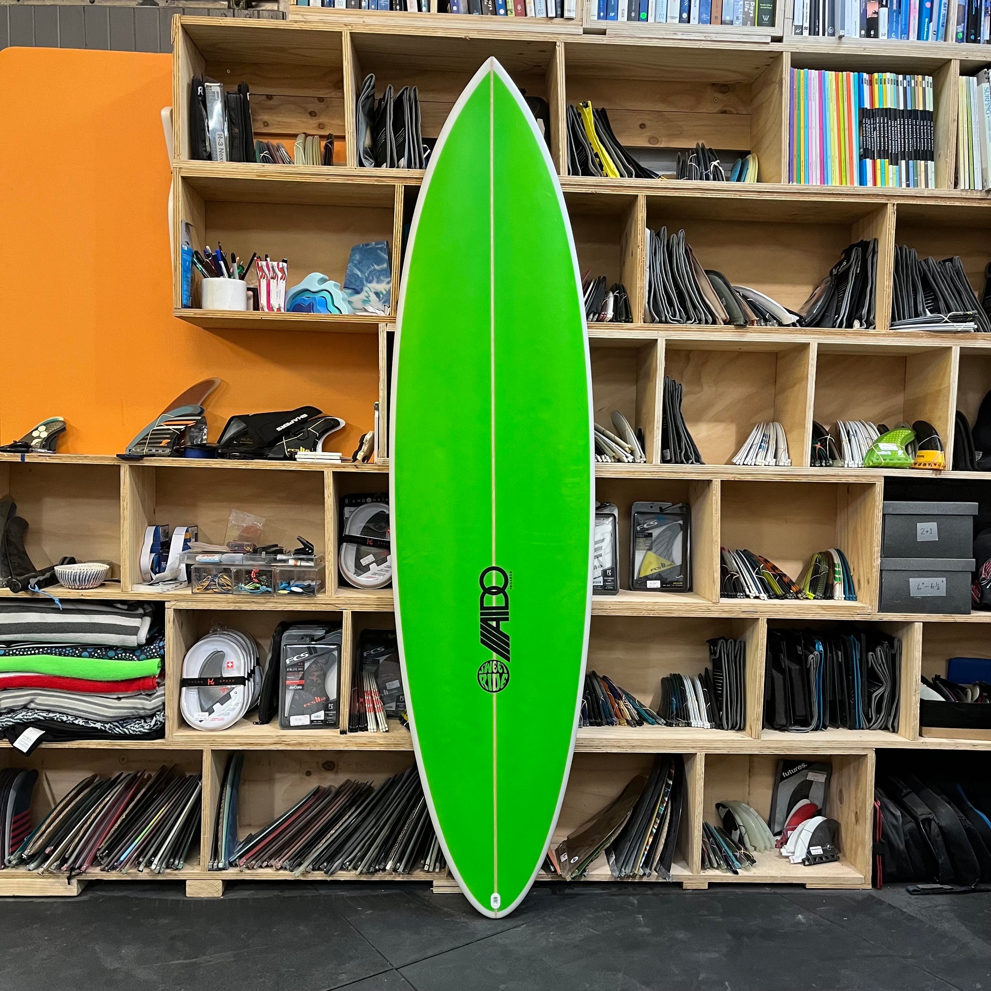 Aido Sweet Ride 6'11" secondhand surfboard top view