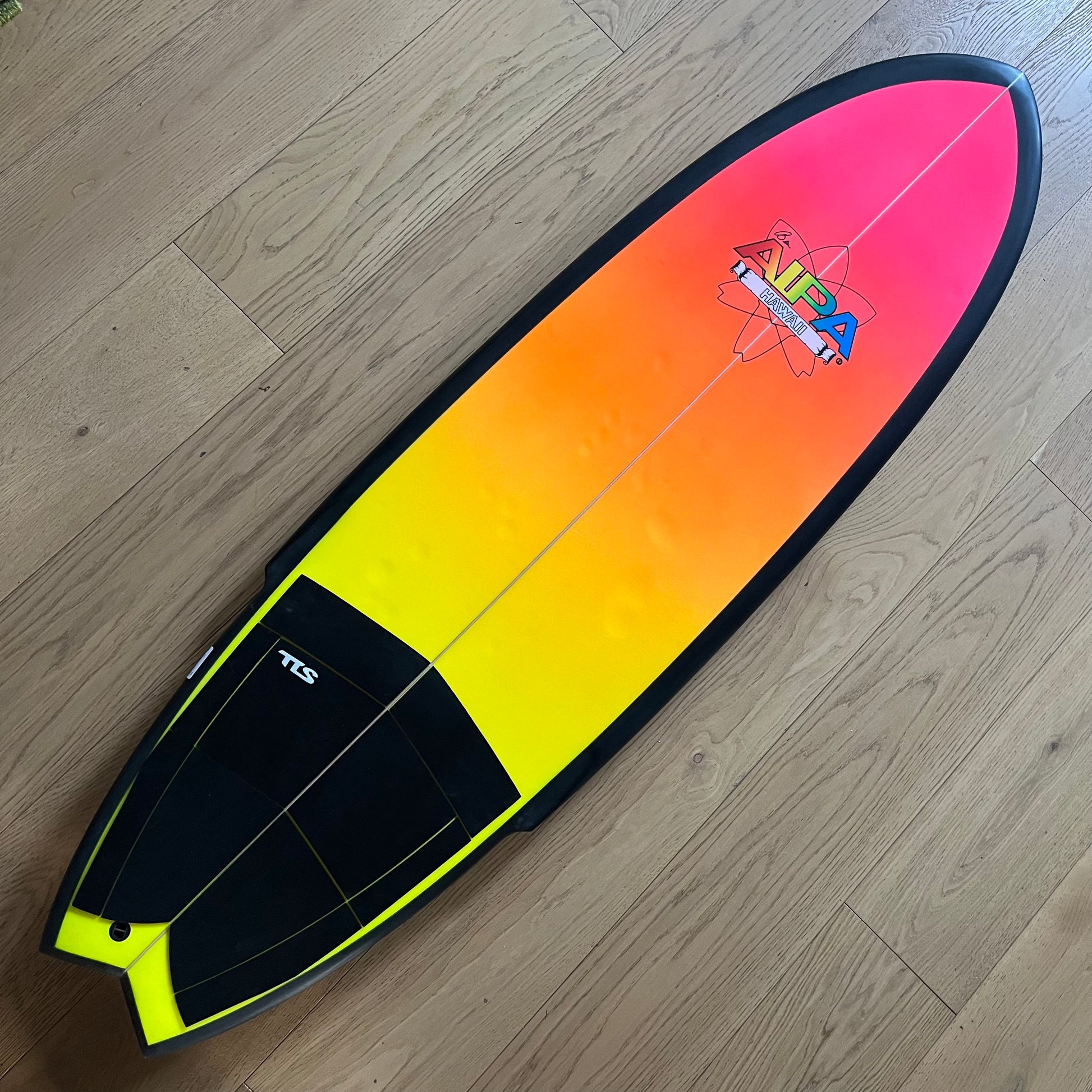 Aipa Da Kaiser 5'10" secondhand surfboard top view