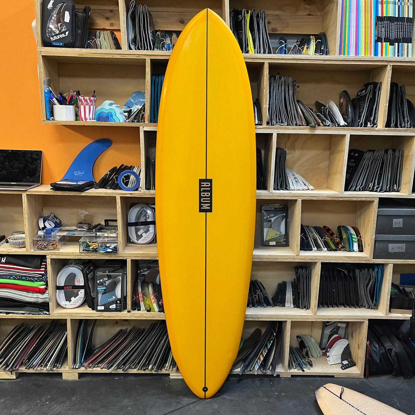 Album Darkness 6'9" secondhand surfboard top view