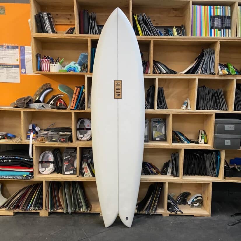 Album Moonstone 6'10" secondhand surfboard top view