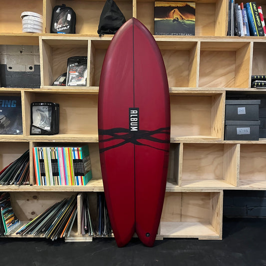 Album Sunstone 5'2" secondhand surfboard top view