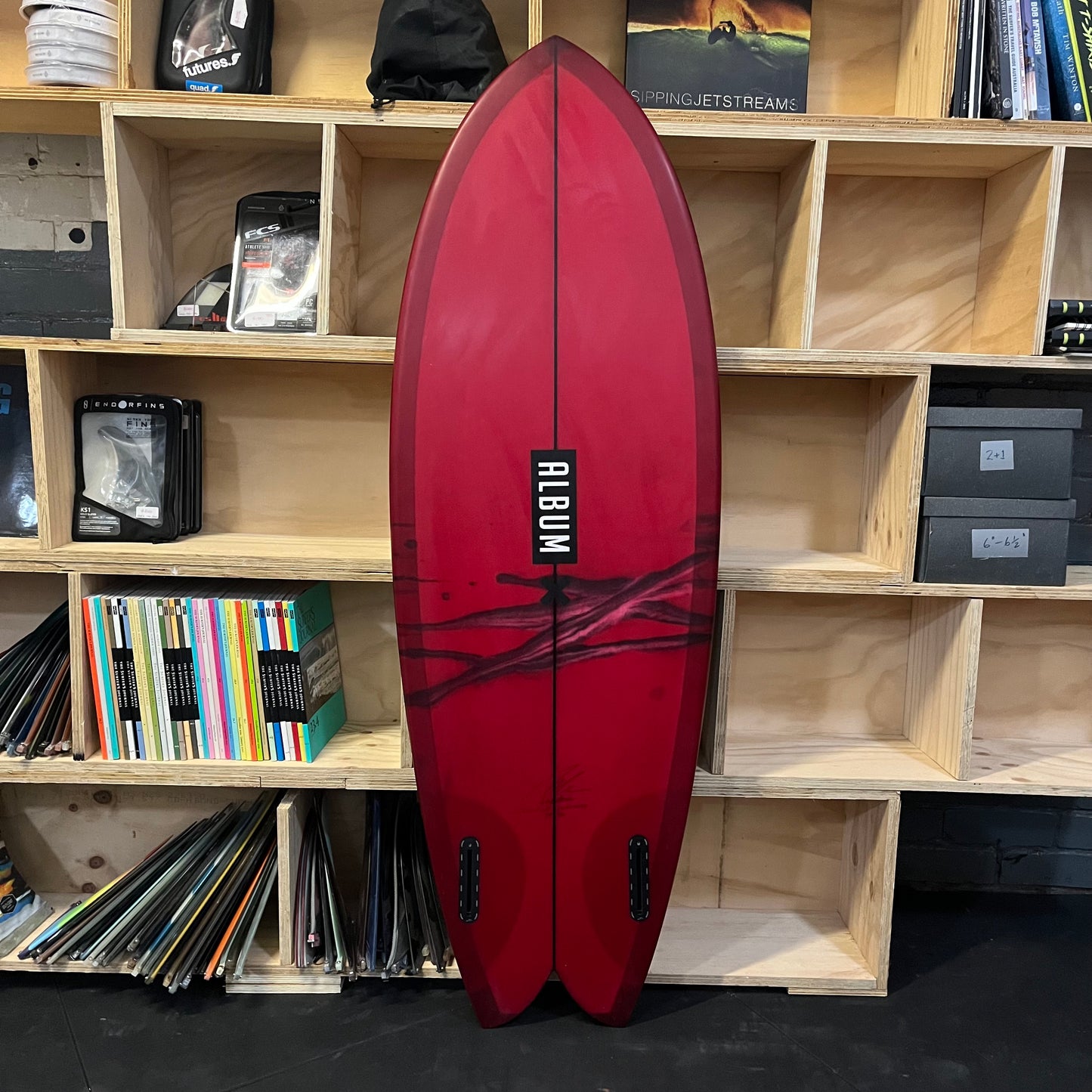 Album Sunstone 5'2" secondhand surfboard bottom view