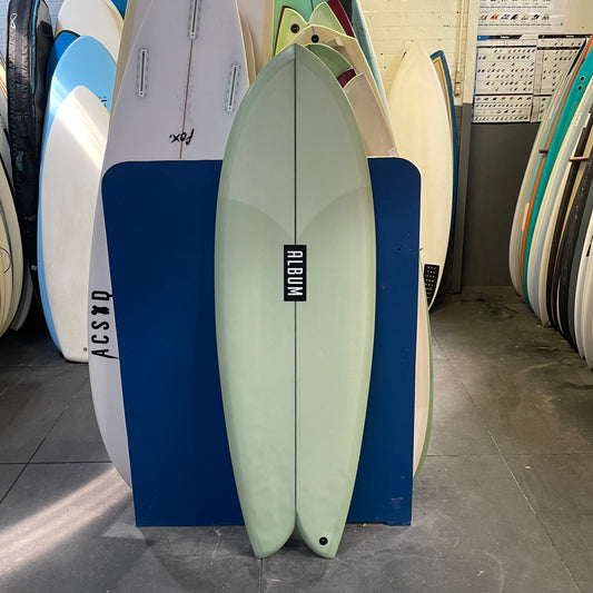 Album Sunstone 5'5" secondhand surfboard top view