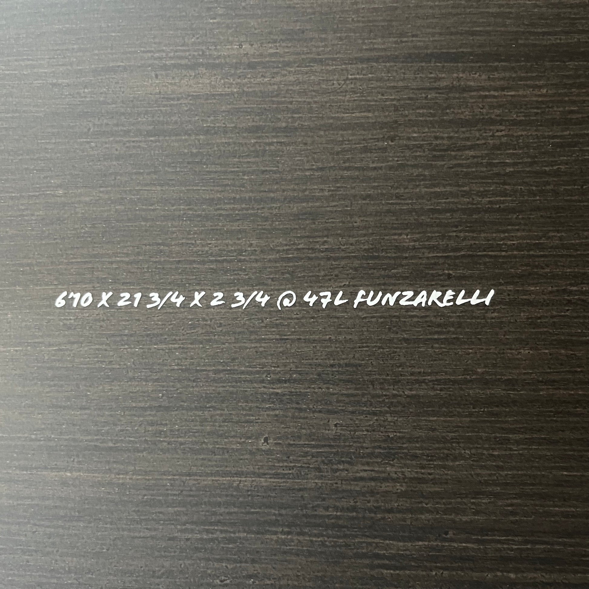 Aloha Funzarelli 6'10" secondhand surfboard dimensions