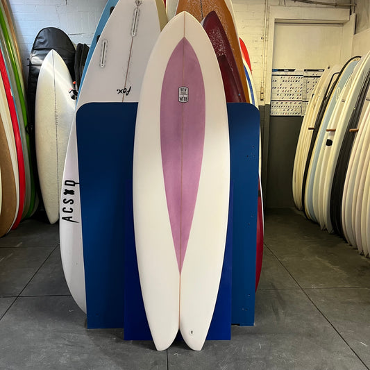 Ben Webb Surfboards Loafer Fish 5'10" secondhand surfboard top view