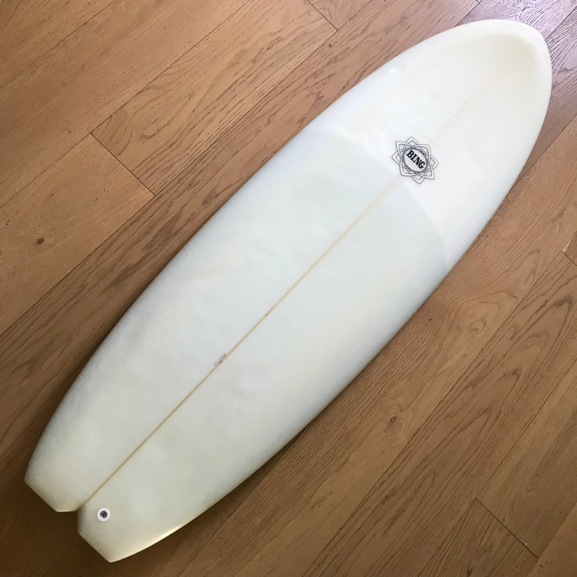 Bing Surfboards Dharma 2.0 5'8" secondhand surfboard top view