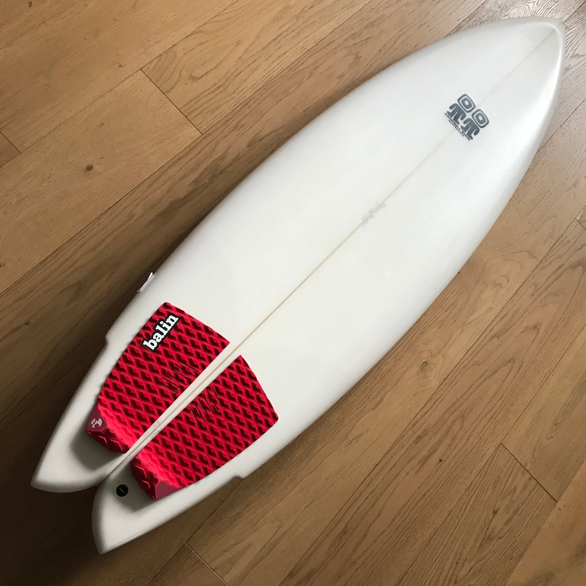 Campbell Bros Surfboards Octafish Bonzer 6'4" secondhand surfboard top view