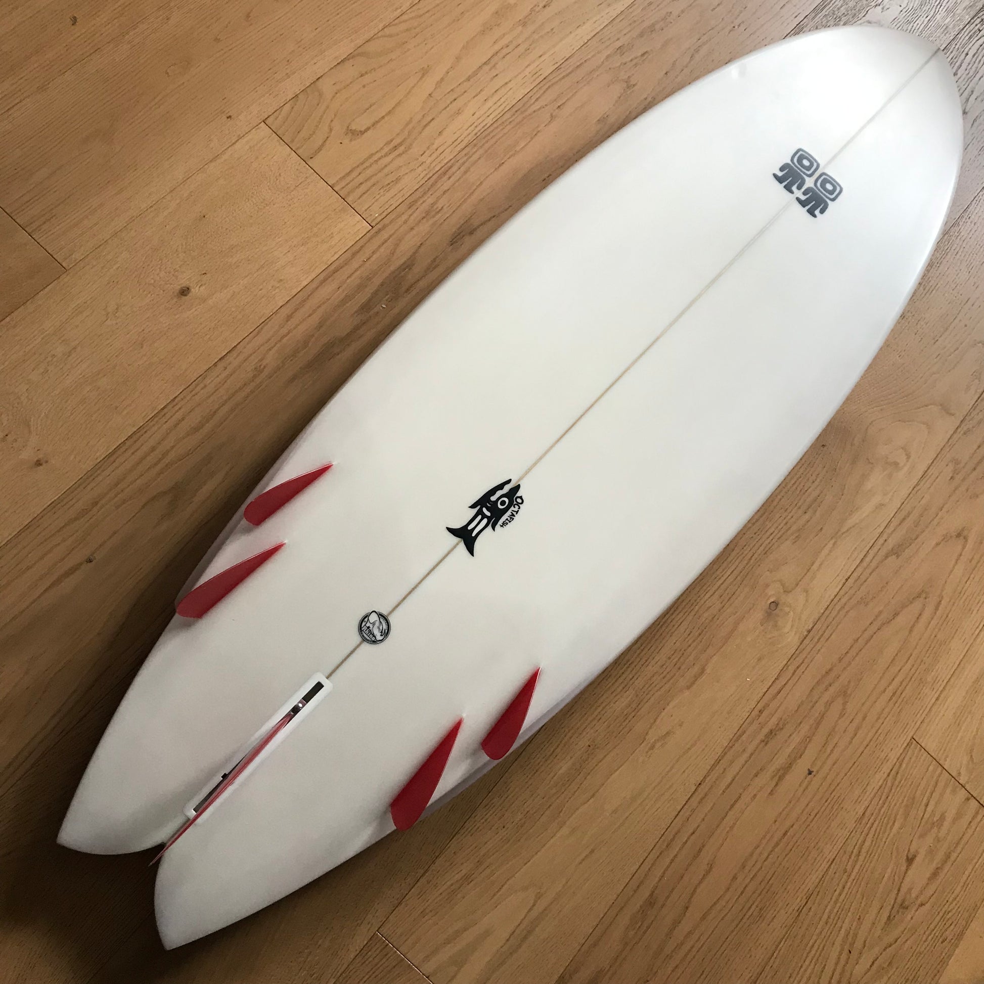 Campbell Bros Surfboards Octafish Bonzer 6'4" secondhand surfboard bottom view