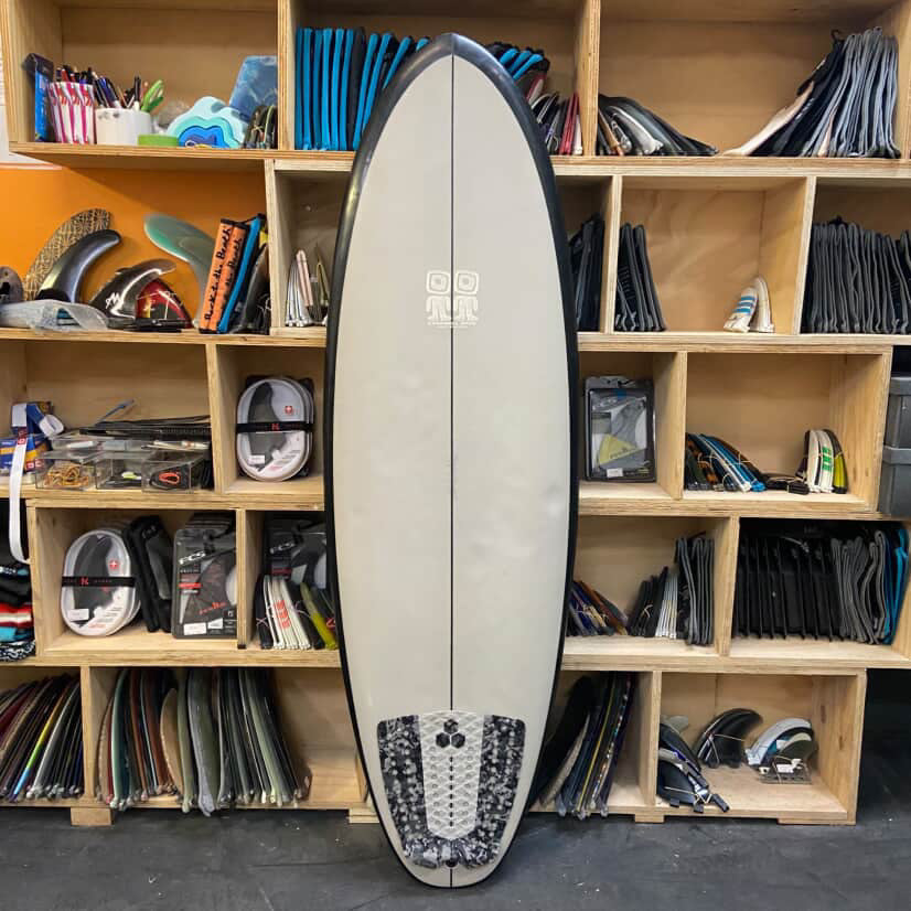 Campbell Brothers MBLV 5'8" secondhand surfboard top view