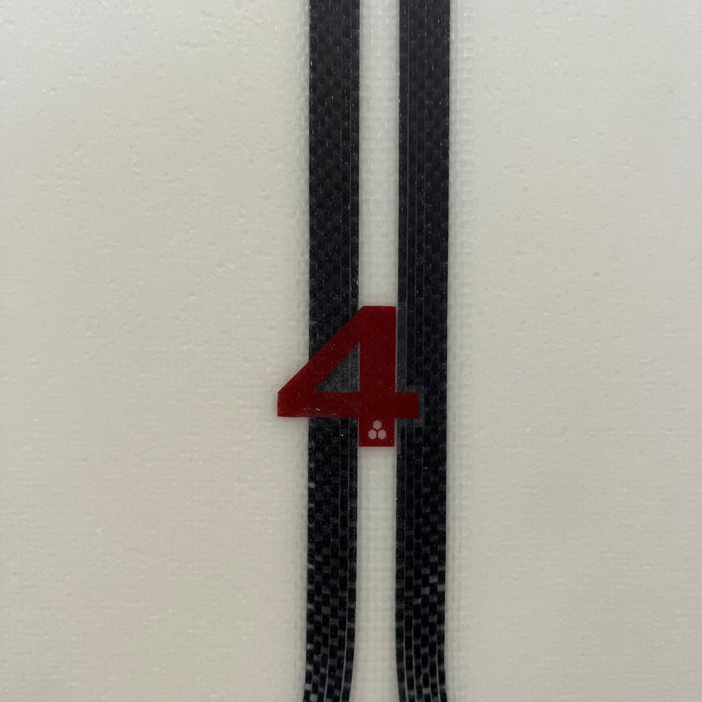 Channel Islands #4 6'0" secondhand surfboard model logo close-up