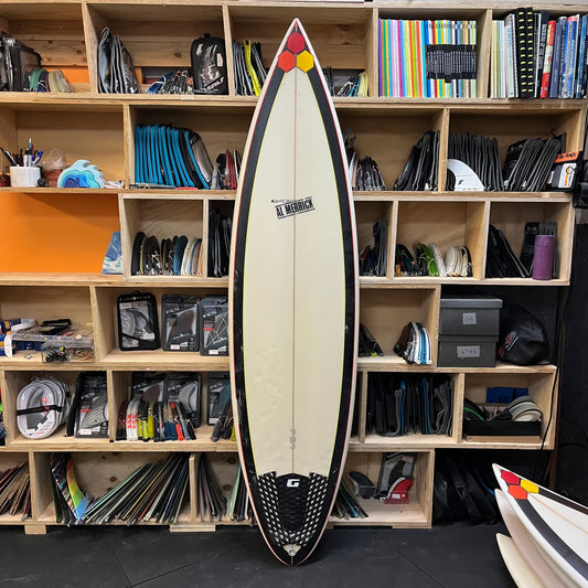 Channel Islands Surfboards Black Beauty 7'0" secondhand surfboard top view