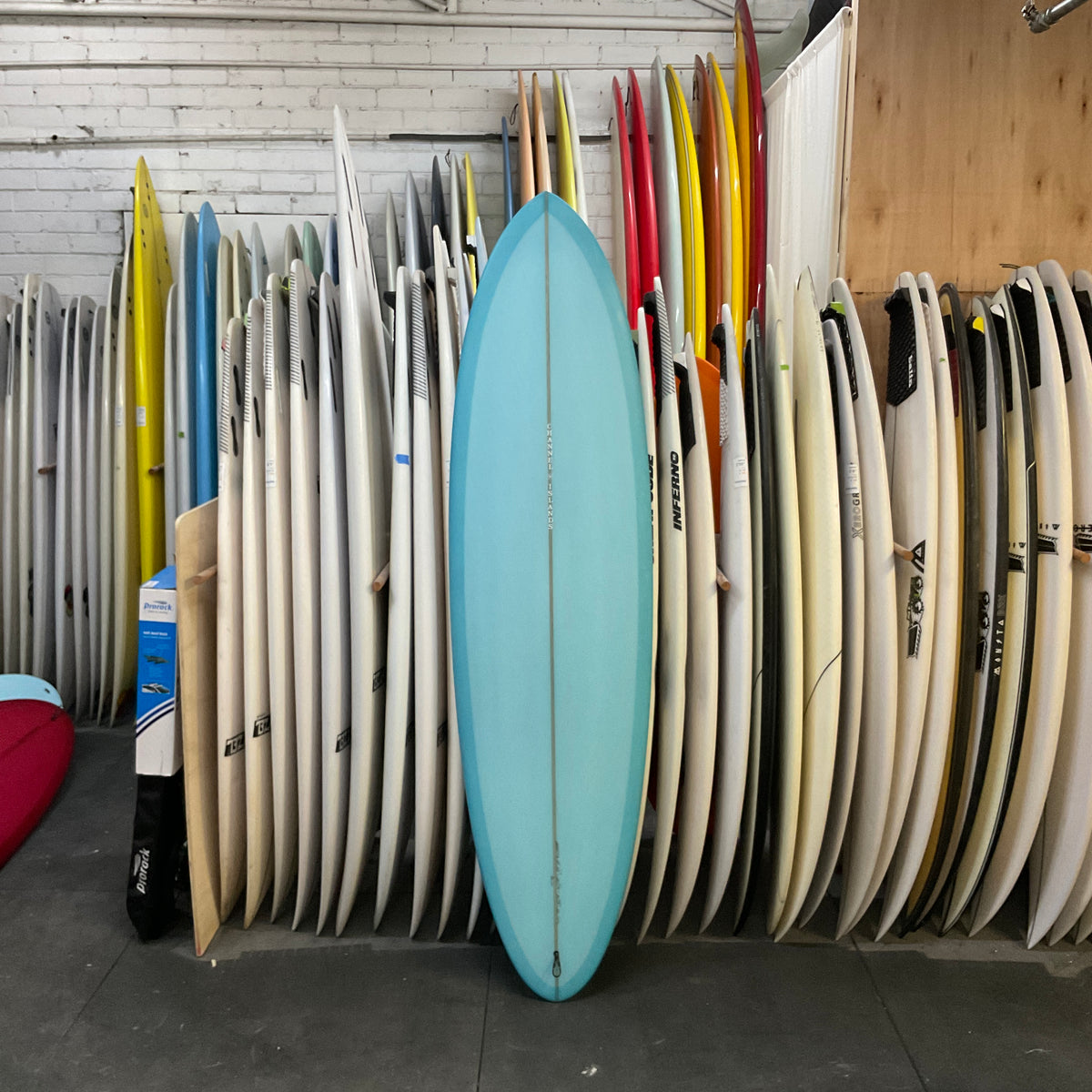 Channel Islands CI Mid 6'8" secondhand surfboard top view