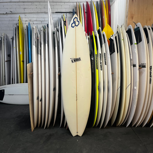 Channel Islands Flyer II 6'5" secondhand surfboard top view