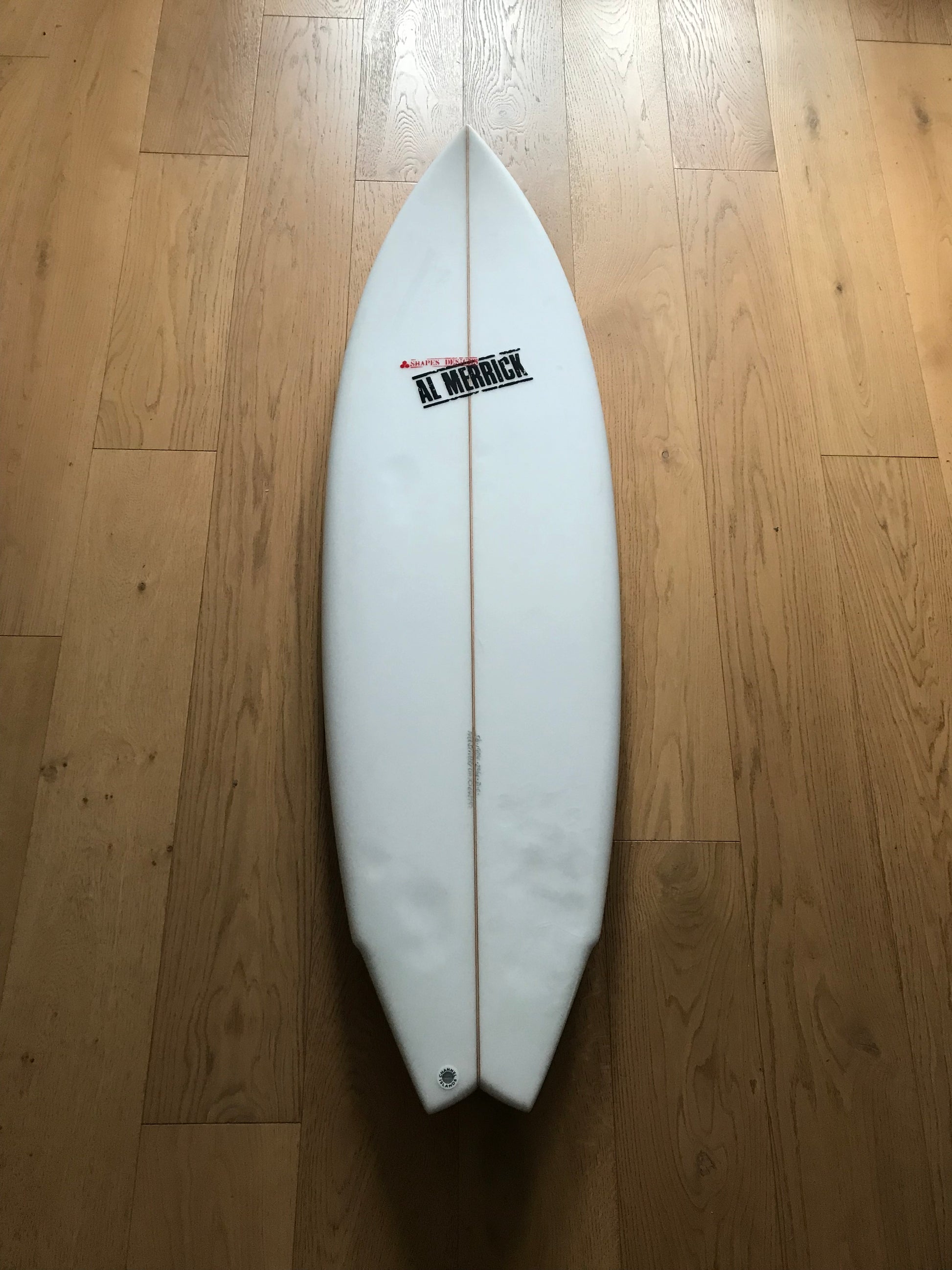 Channel Islands Free Scrubber 5'8" secondhand surfboard top view