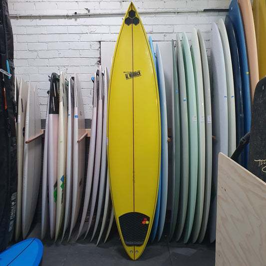 Channel Islands MG/Mavs Gun 8'0" secondhand surfboard top view