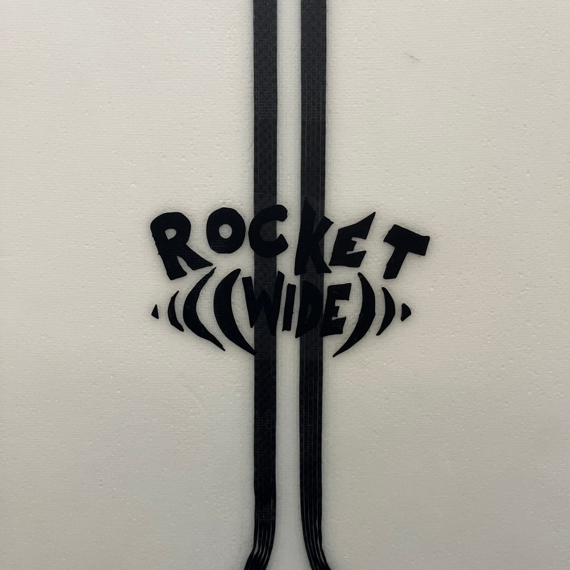 Channel Islands Rocket Wide 5'10" secondhand surfboard mode logo close-up