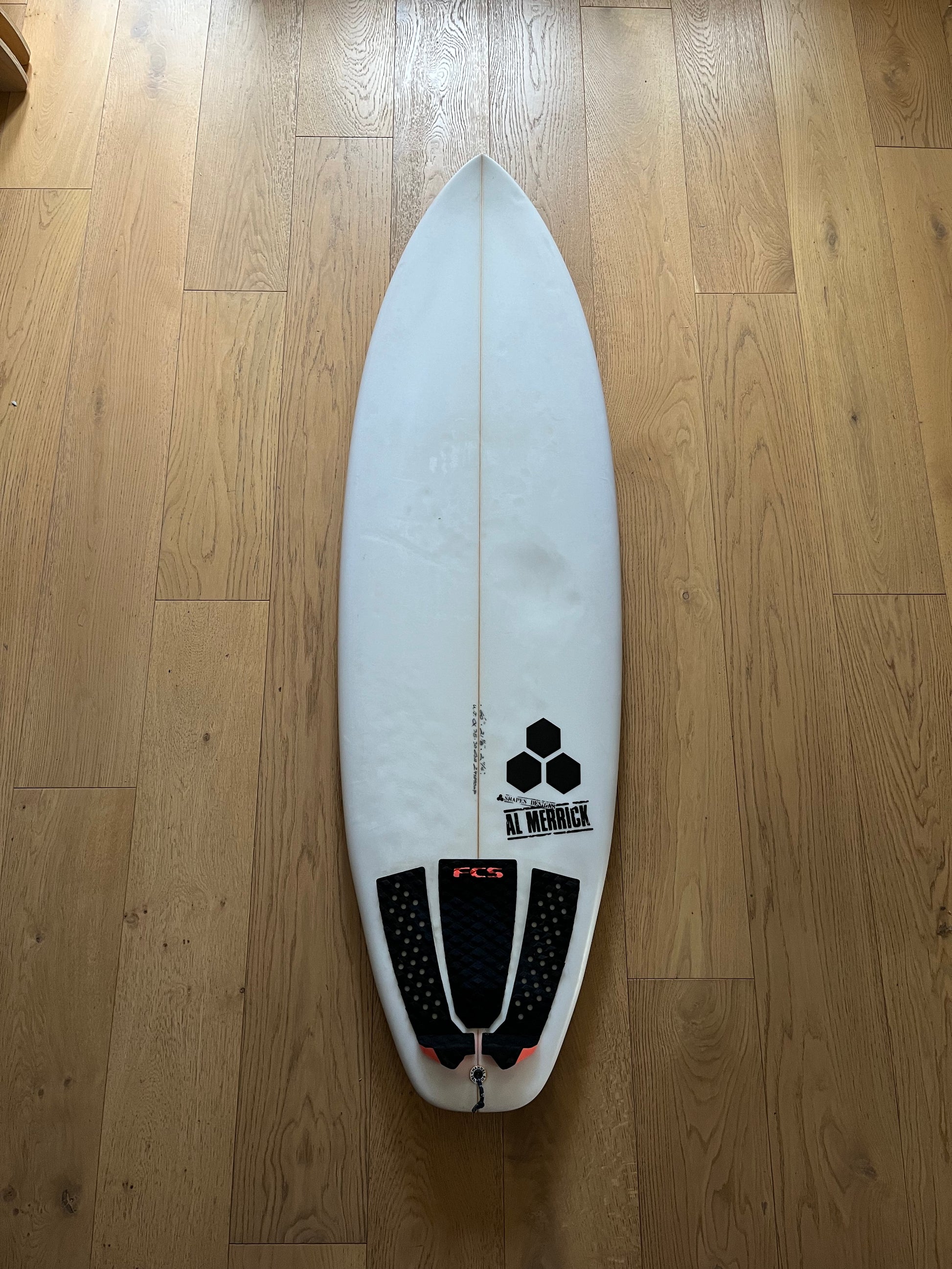 Channel Islands Ultra Joe 6'0" secondhand surfboard top view