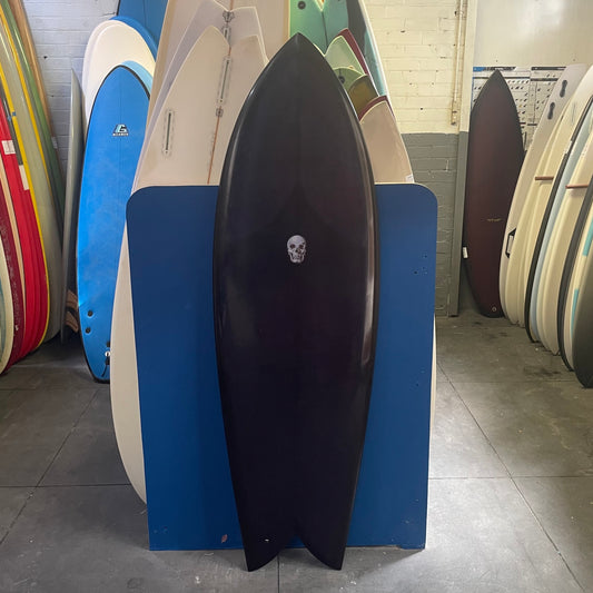 Christenson Fish 5'9" secondhand surfboard top view