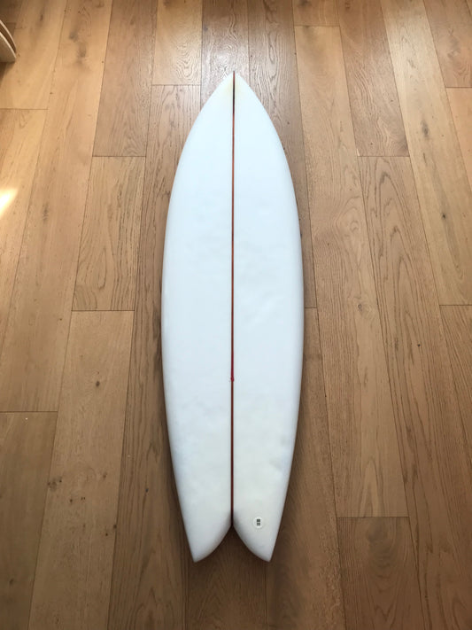 Christenson Nautilus 6'0" secondhand surfboard top view