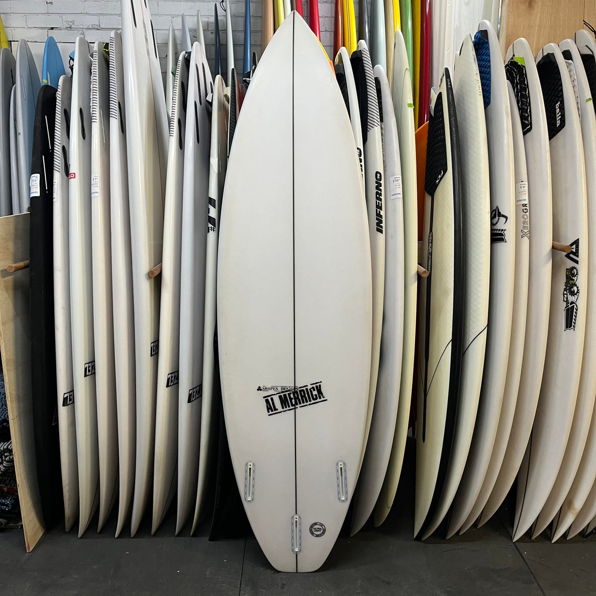 CI 2. Pro / Channel Islands Pro 2 6'3" secondhand surfboard bottom view