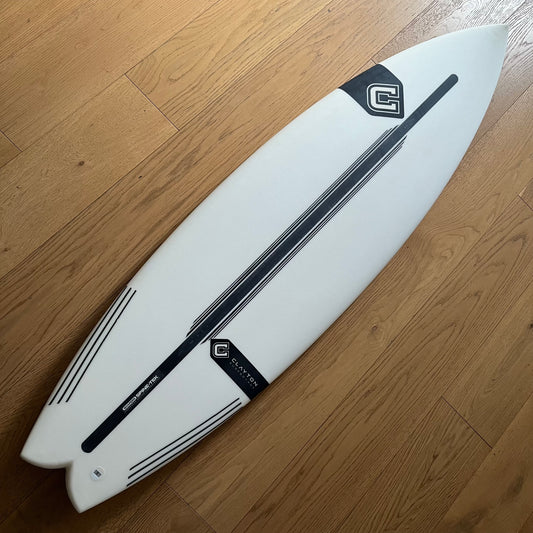 Clayton Surfboards Reflex 6'1" secondhand surfboard top view