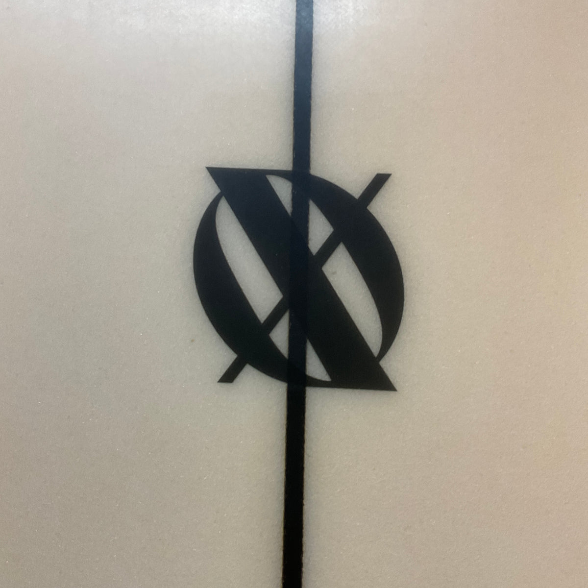 Coco Serendipity 9'0" secondhand surfboard brand logo close-up