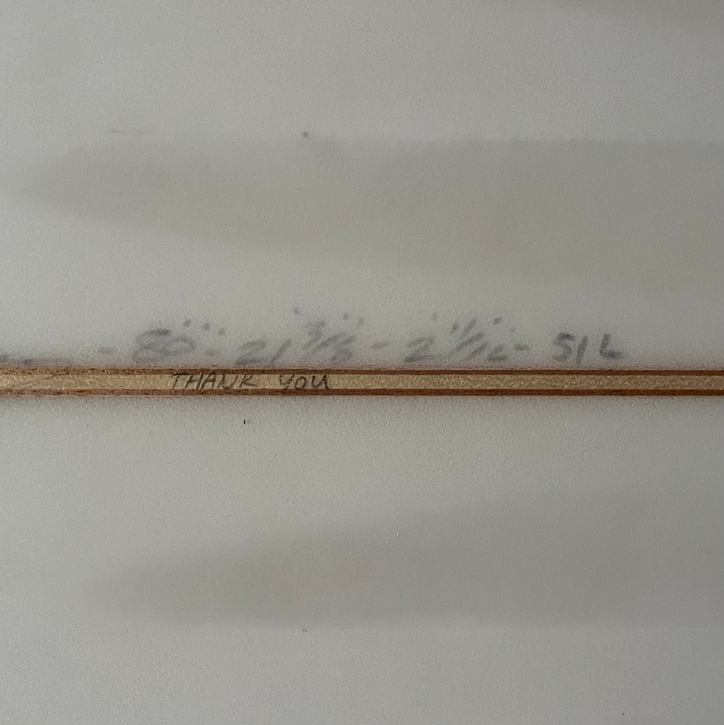 Corey Graham Shapes Channeled pin twin 8'0" secondhand surfboard dimensions close-up