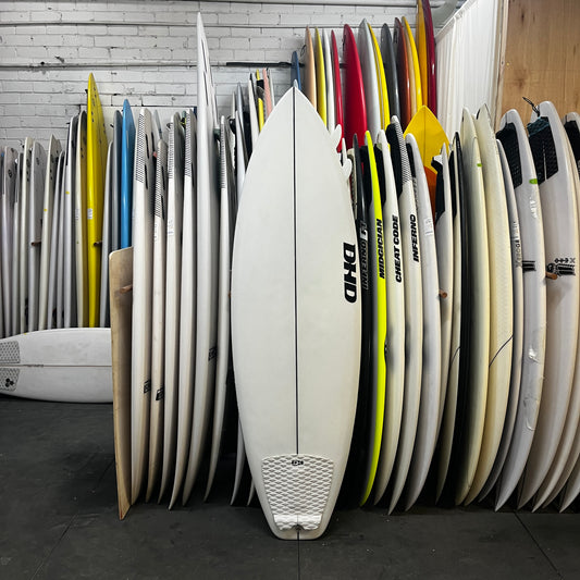 DHD Phoenix Flight 6'2" secondhand surfboards top view