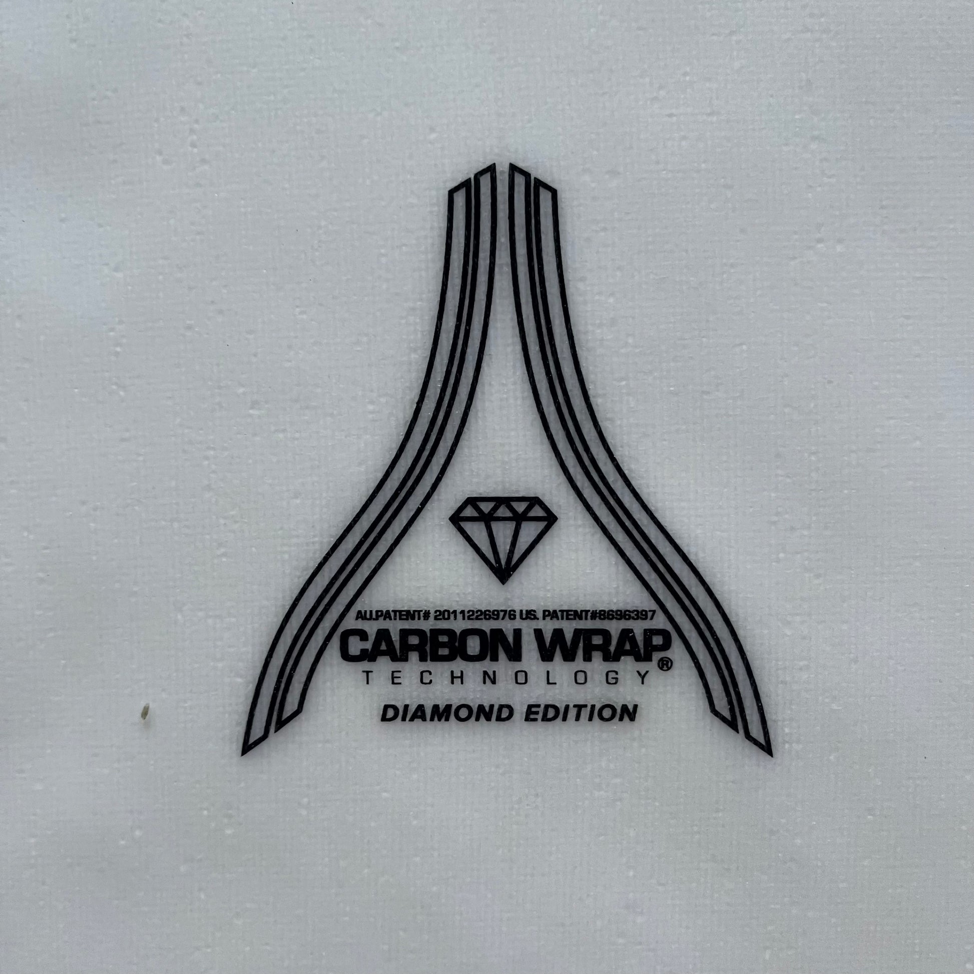 DMS Fish 5'8" secondhand surfboard construction close-up