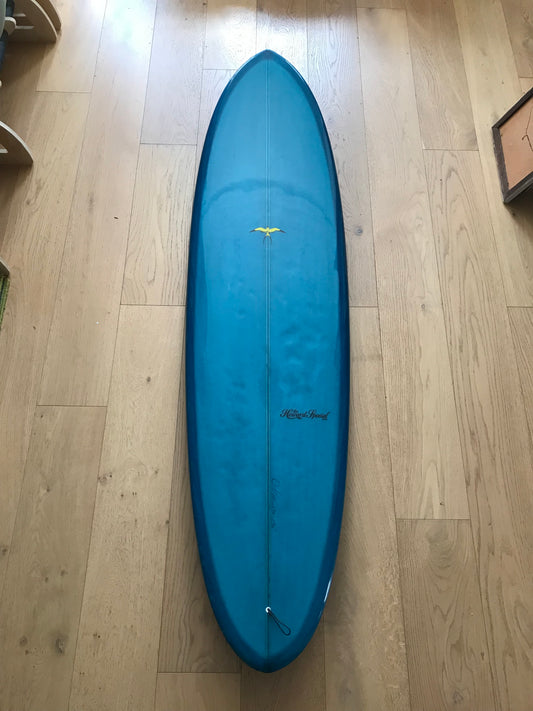 Donald Takayama Howard Special Mini 7'0" secondhand surfboard top view