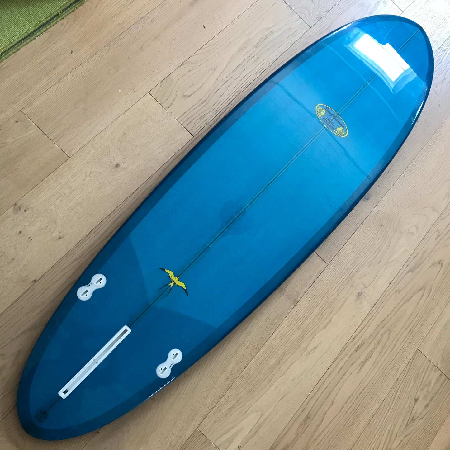 Donald Takayama Howard Special Mini 7'0" secondhand surfboard bottom view