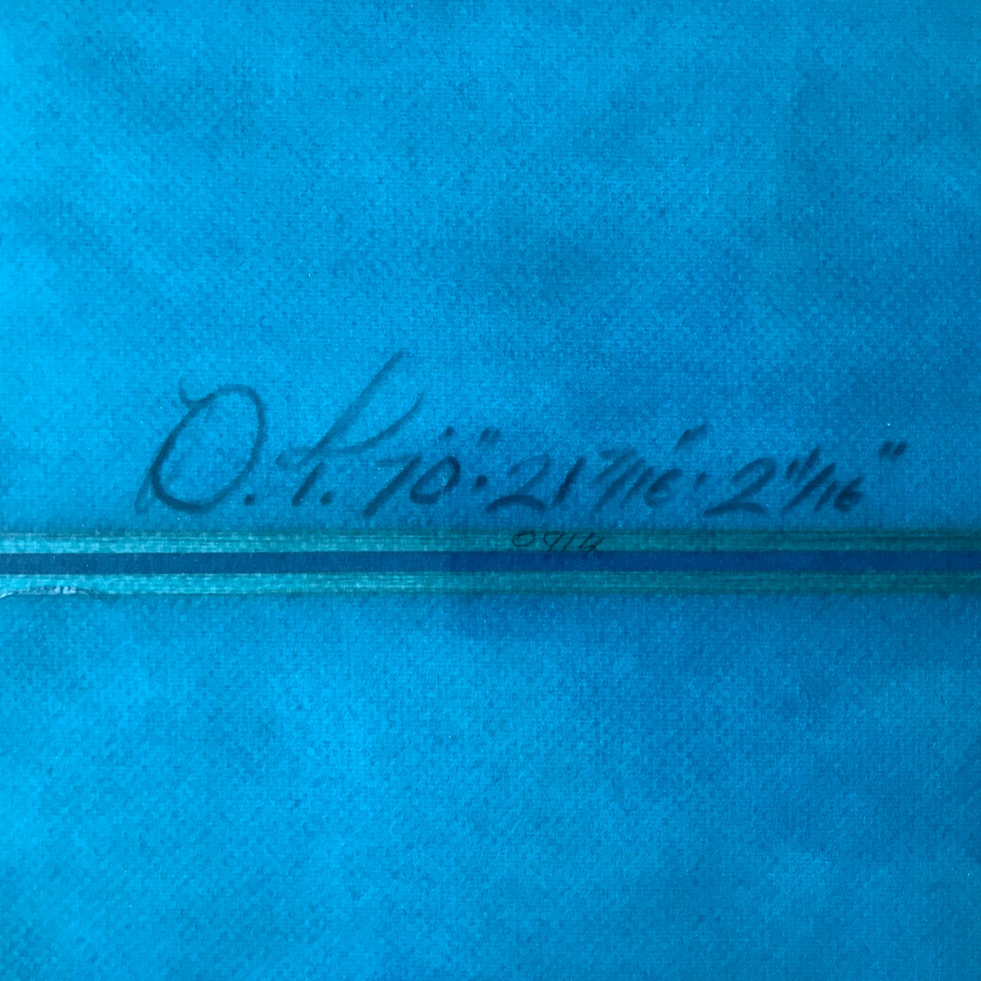 Donald Takayama Howard Special Mini 7'0" secondhand surfboard dimensions close-up