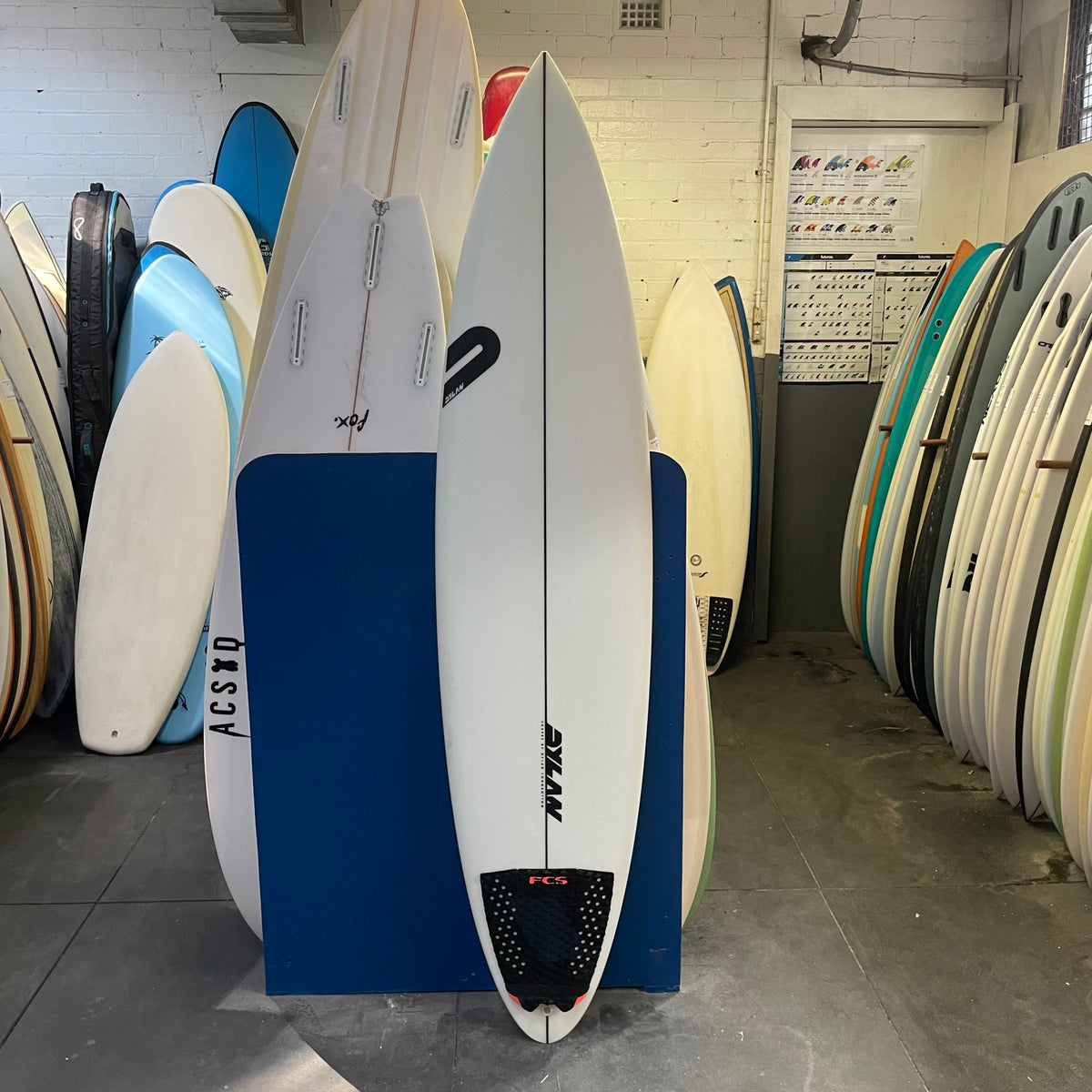 Dylan Big Gun 7'0" secondhand surfboard top view