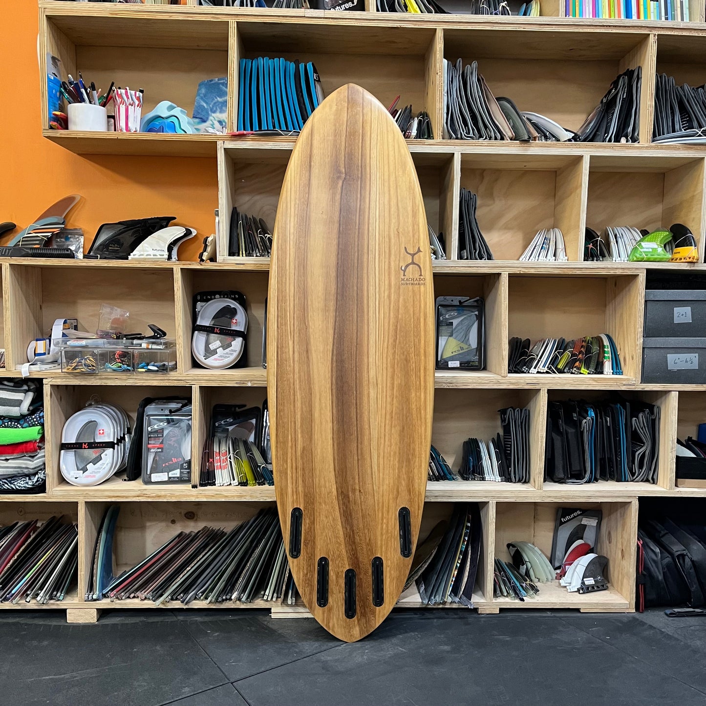 Firewire Creeper 5'6" secondhand surfboard bottom view