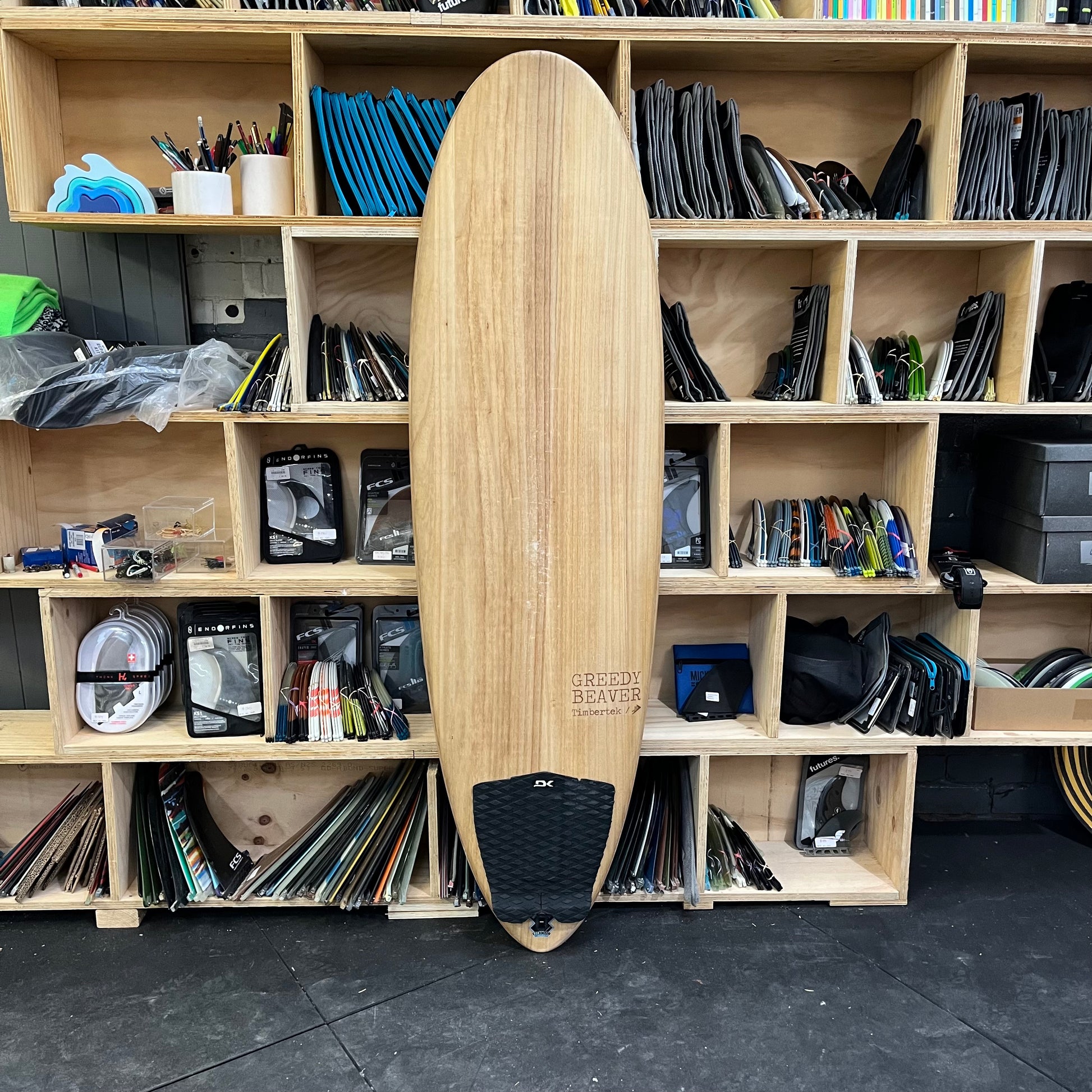 Firewire Greedy Beaver 5'10" secondhand surfboard top view