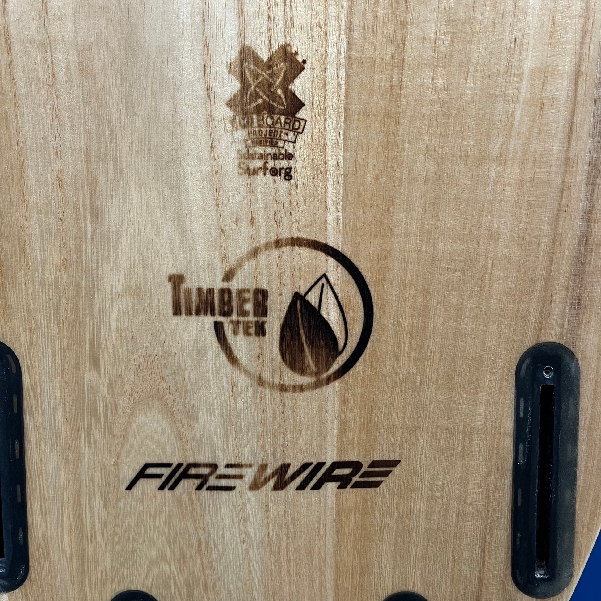 Firewire Greedy Beaver 6'4" secondhand surfboard construction close-up