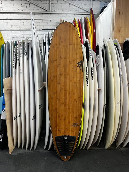 Firewire Greedy Beaver 6'6" secondhand surfboards top view