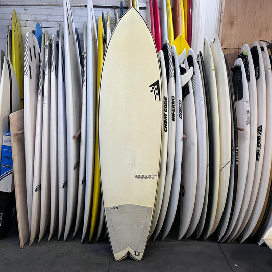 Firewire Seaside and Beyond 6'8" secondhand surfboard top view