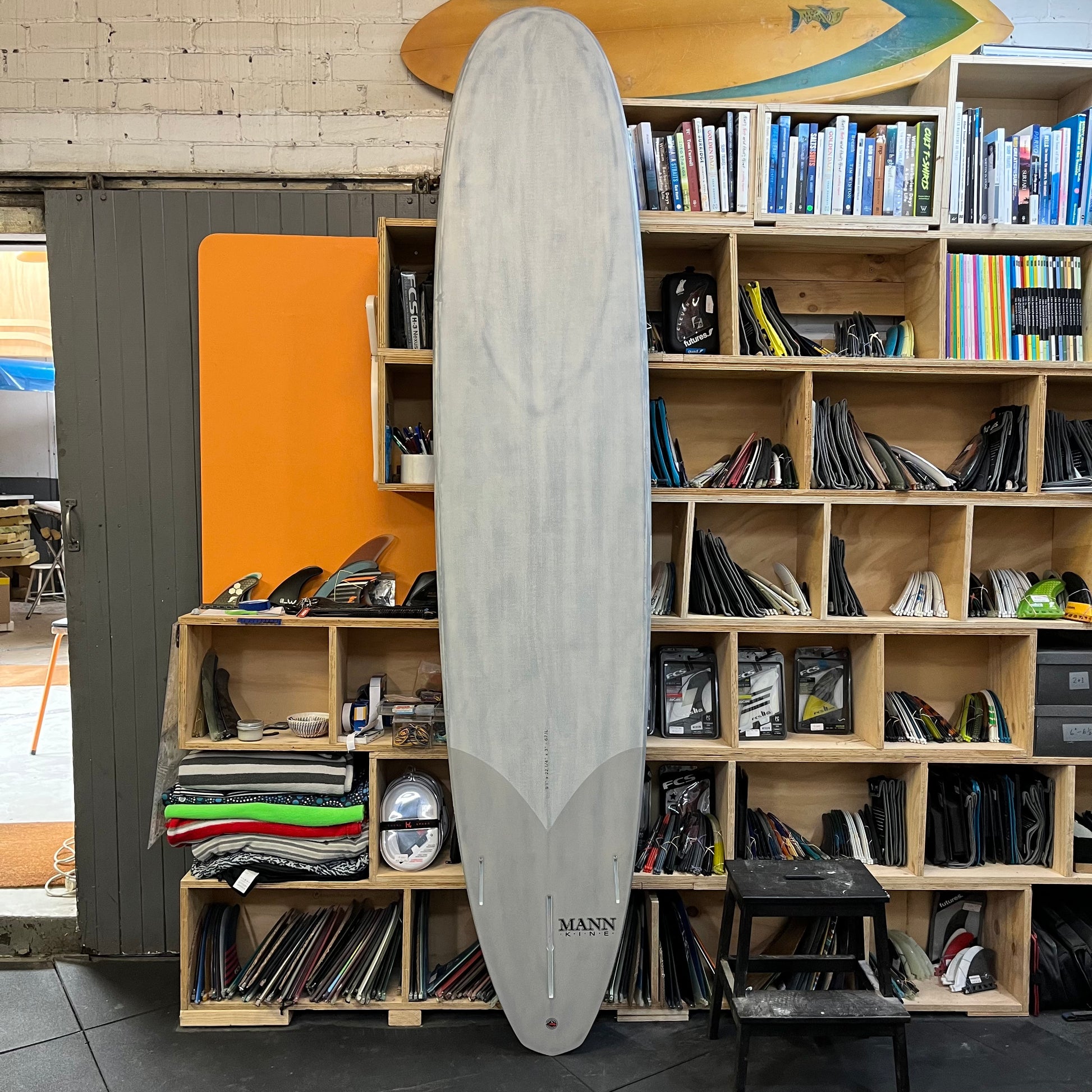 Firewire TJ The Gem 9'1" secondhand surfboard bottom view