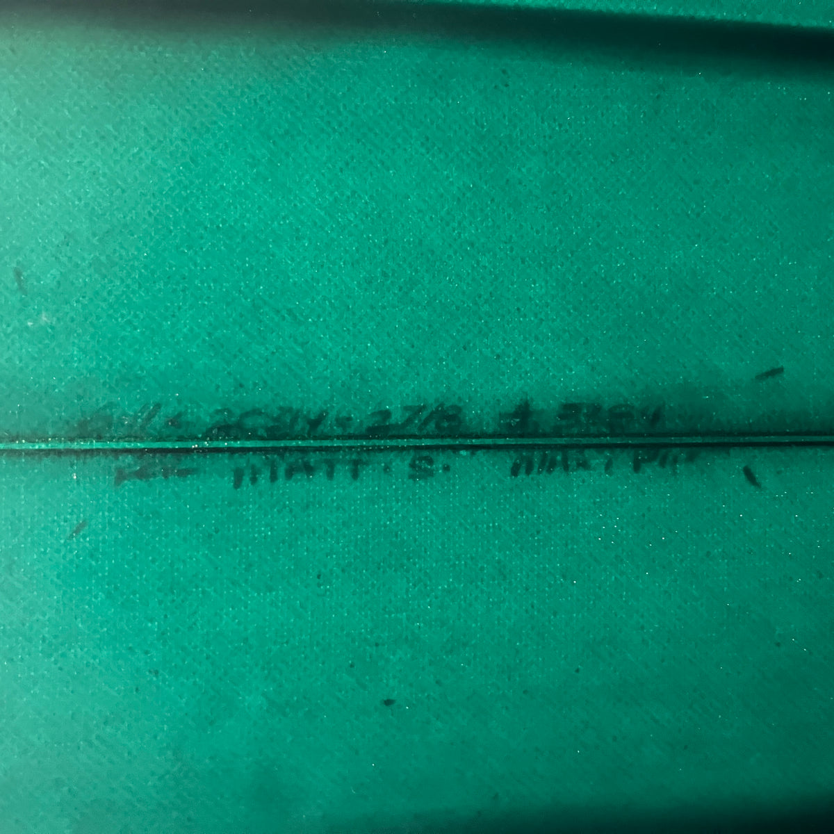 Gary McNeill Maxi Pip 6'11" secondhand surfboards dimensions close-up