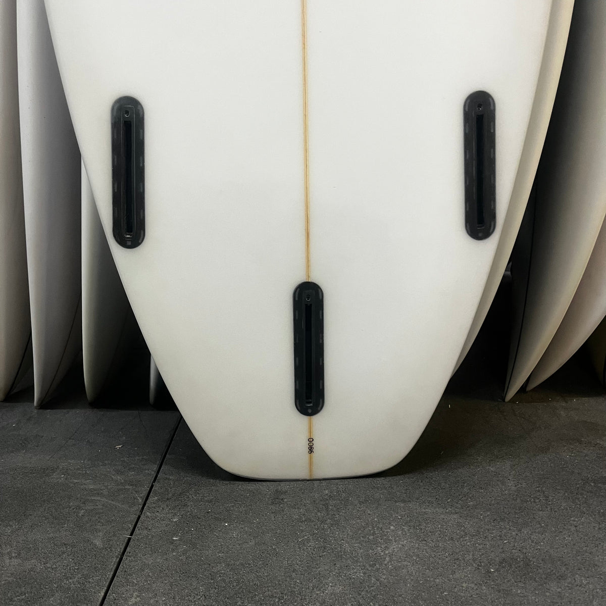 Hayden Shapes Atelier Performance Cruiser 6'2" secondhand surfboards fin box close-up