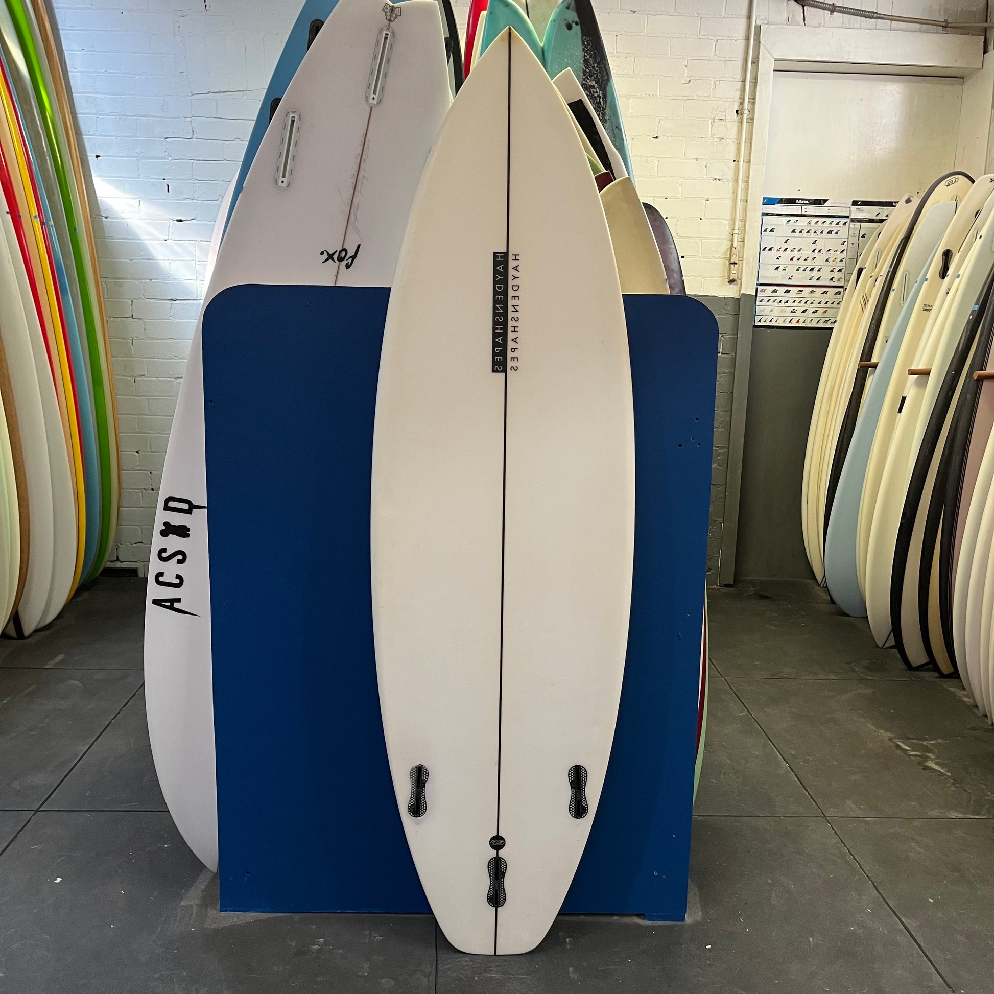 Hayden Shapes Cohort 6'0" secondhand surfboard bottom view