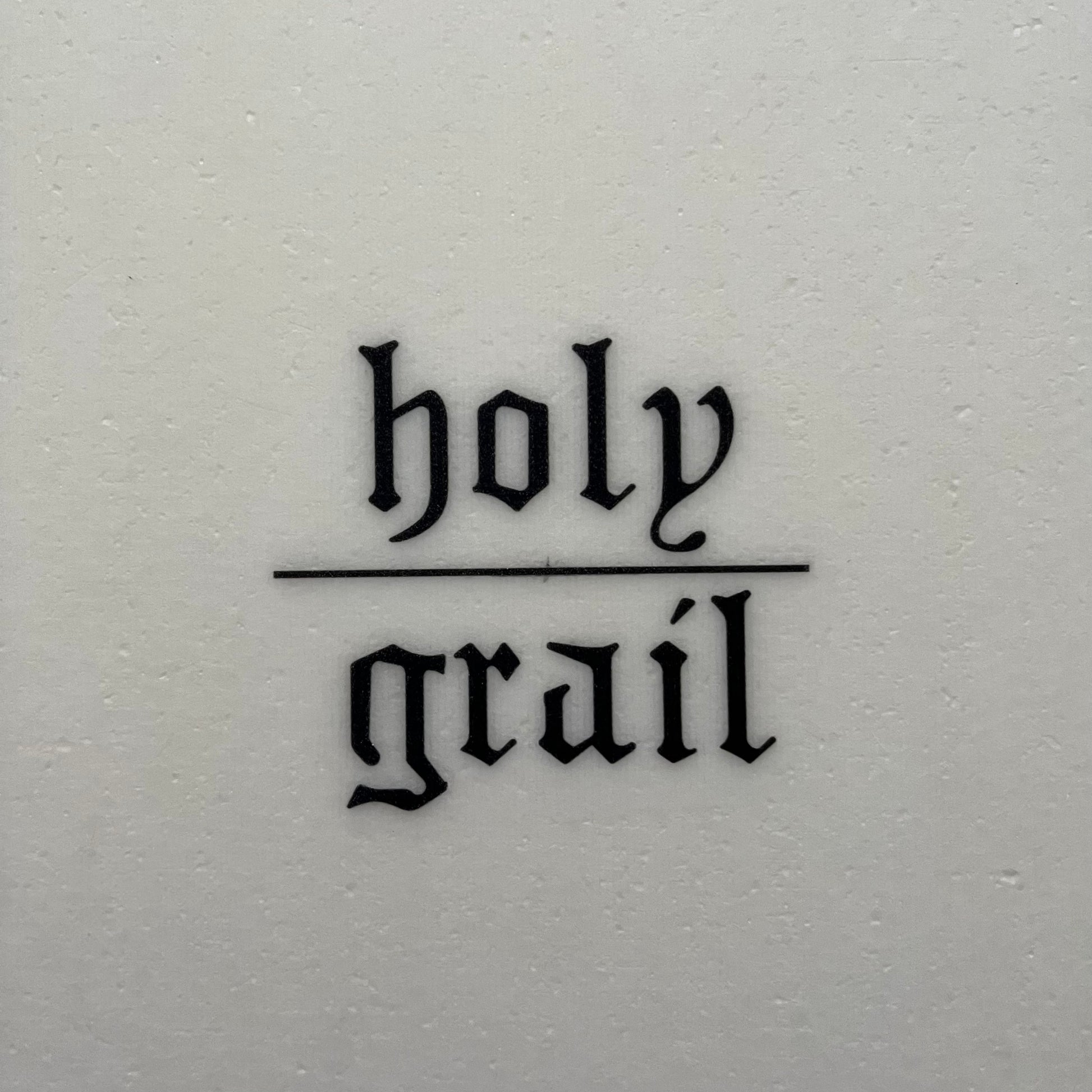 Hayden Shapes Holy Grail 5'9" secondhand surfboard model logo close-up